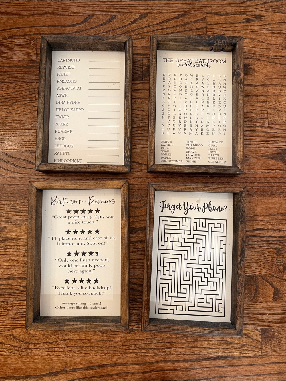 Funny bathroom signs